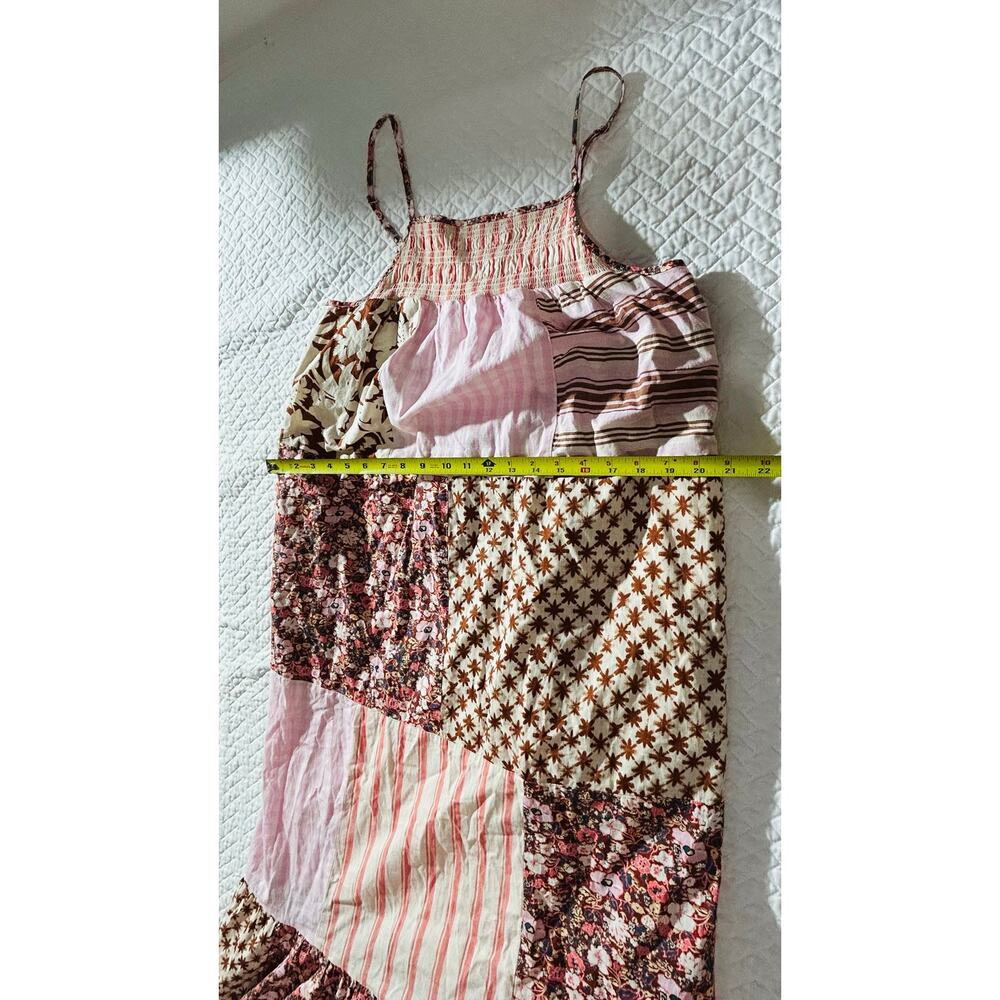 Adorable Universal Thread- Boho/ Cottagecore with Patchwork Design Maxi Dress/ M - Picture 6 of 8